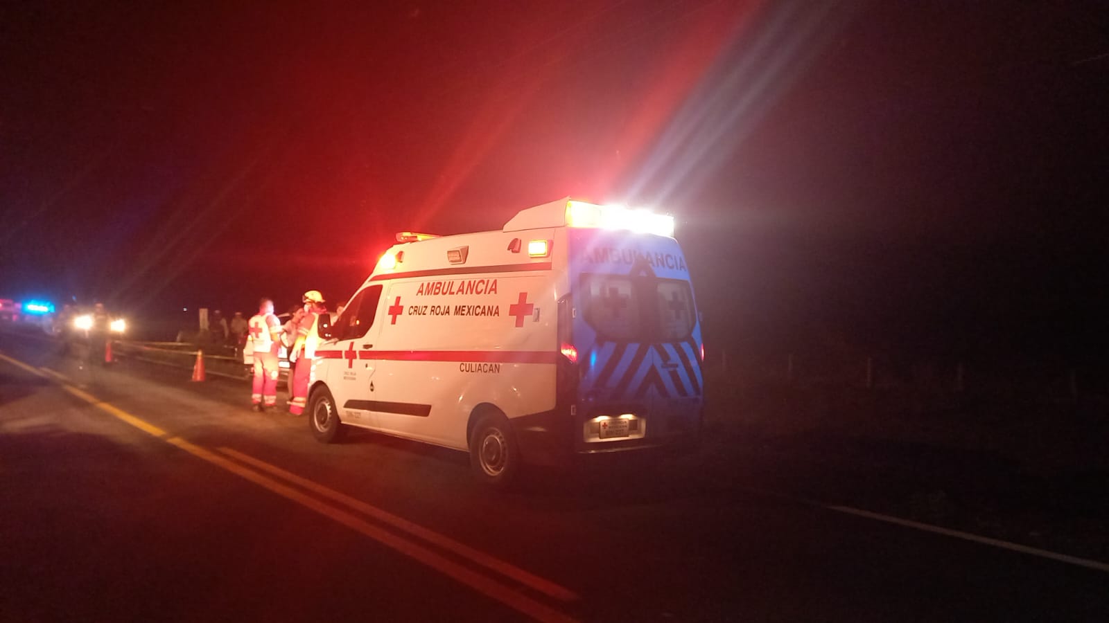 Accidente de vehículo de la Guardia Nacional. Foto: Ernesto Martínez