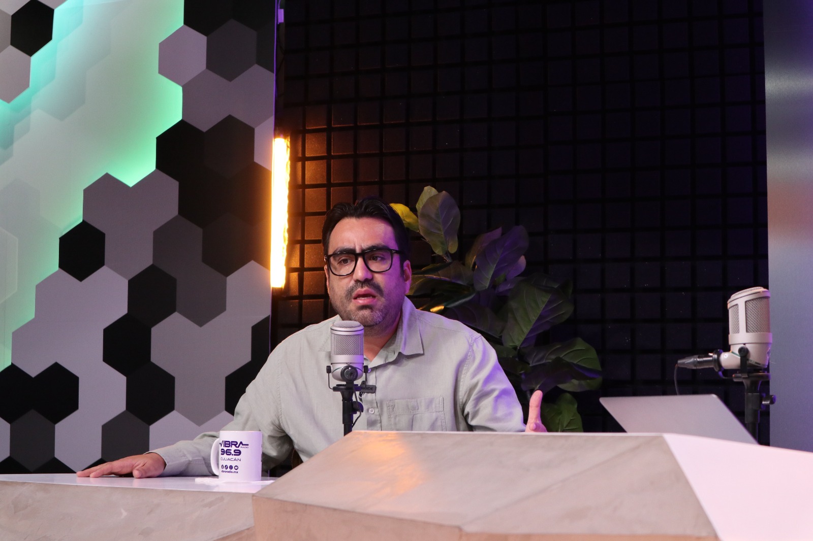 Alcalde de Culiacán Juan de Dios Gámez Mendivil en entrevista con Luis Alberto Díaz y Los Noticieristas