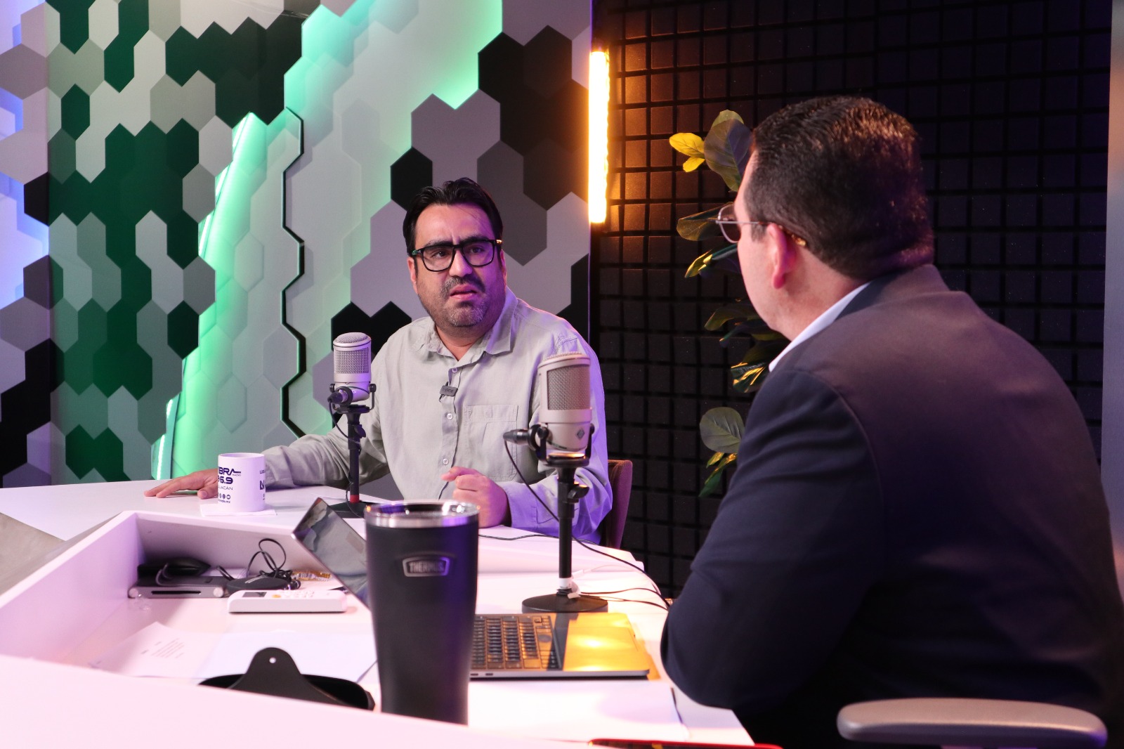 Alcalde de Culiacán Juan de Dios Gámez Mendivil en entrevista con Luis Alberto Díaz y Los Noticieristas