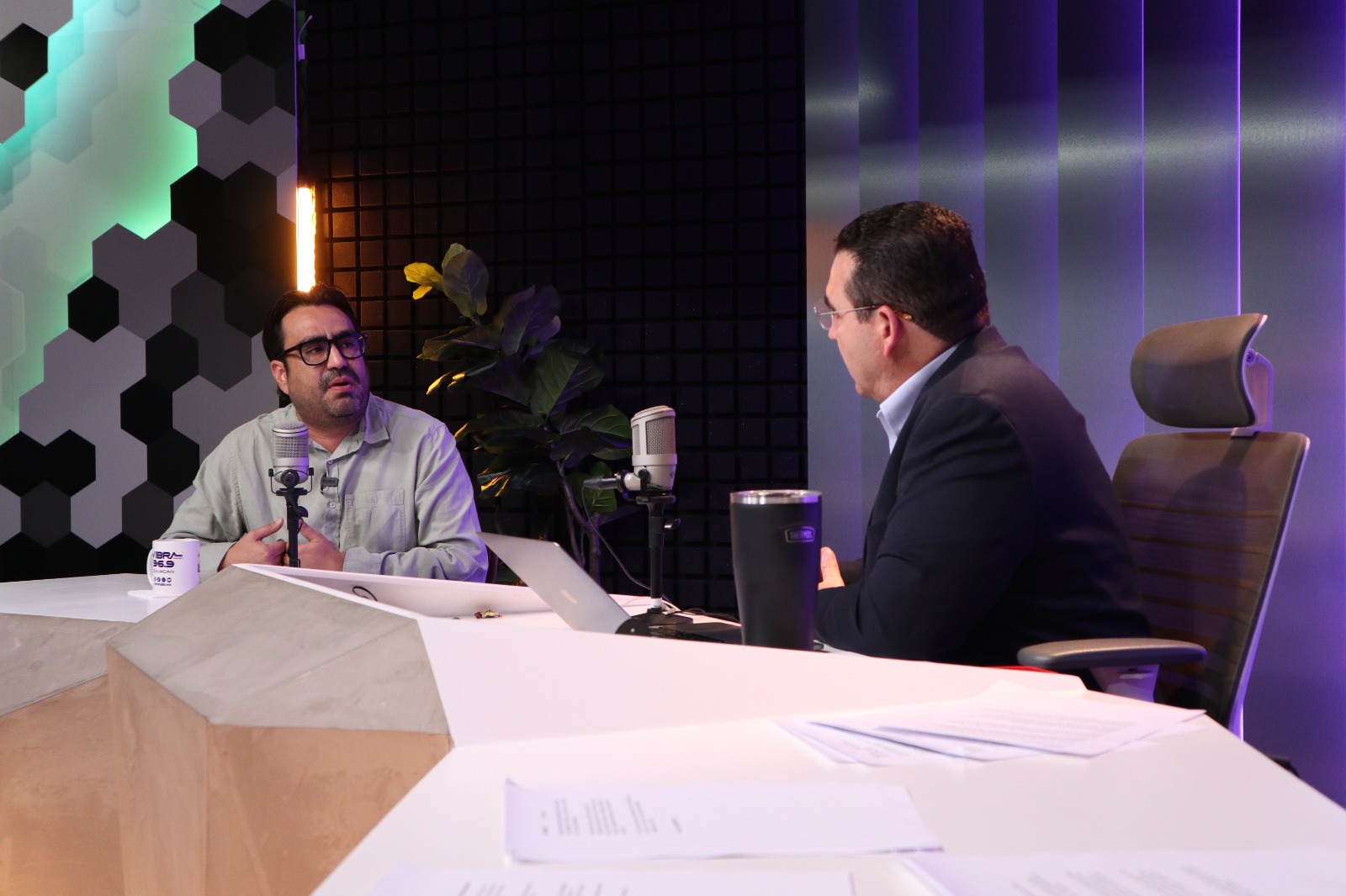 Alcalde de Culiacán Juan de Dios Gámez Mendivil en entrevista con Luis Alberto Díaz y Los Noticieristas