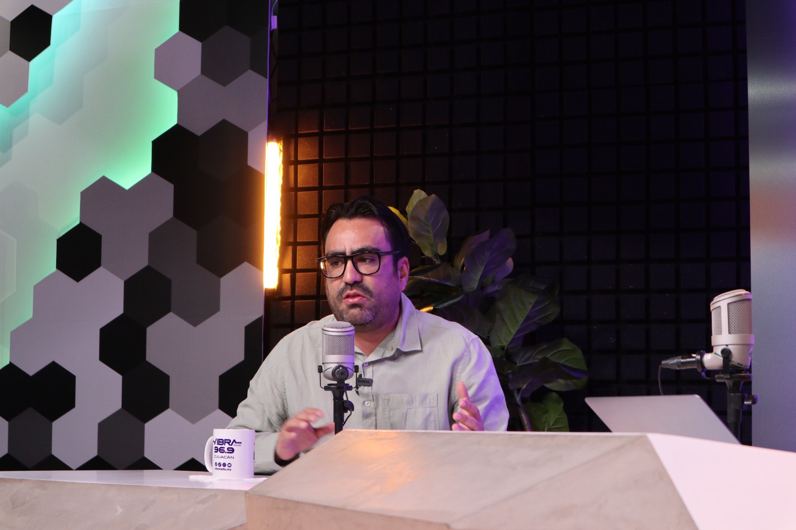 Alcalde de Culiacán Juan de Dios Gámez Mendivil en entrevista con Luis Alberto Díaz y Los Noticieristas