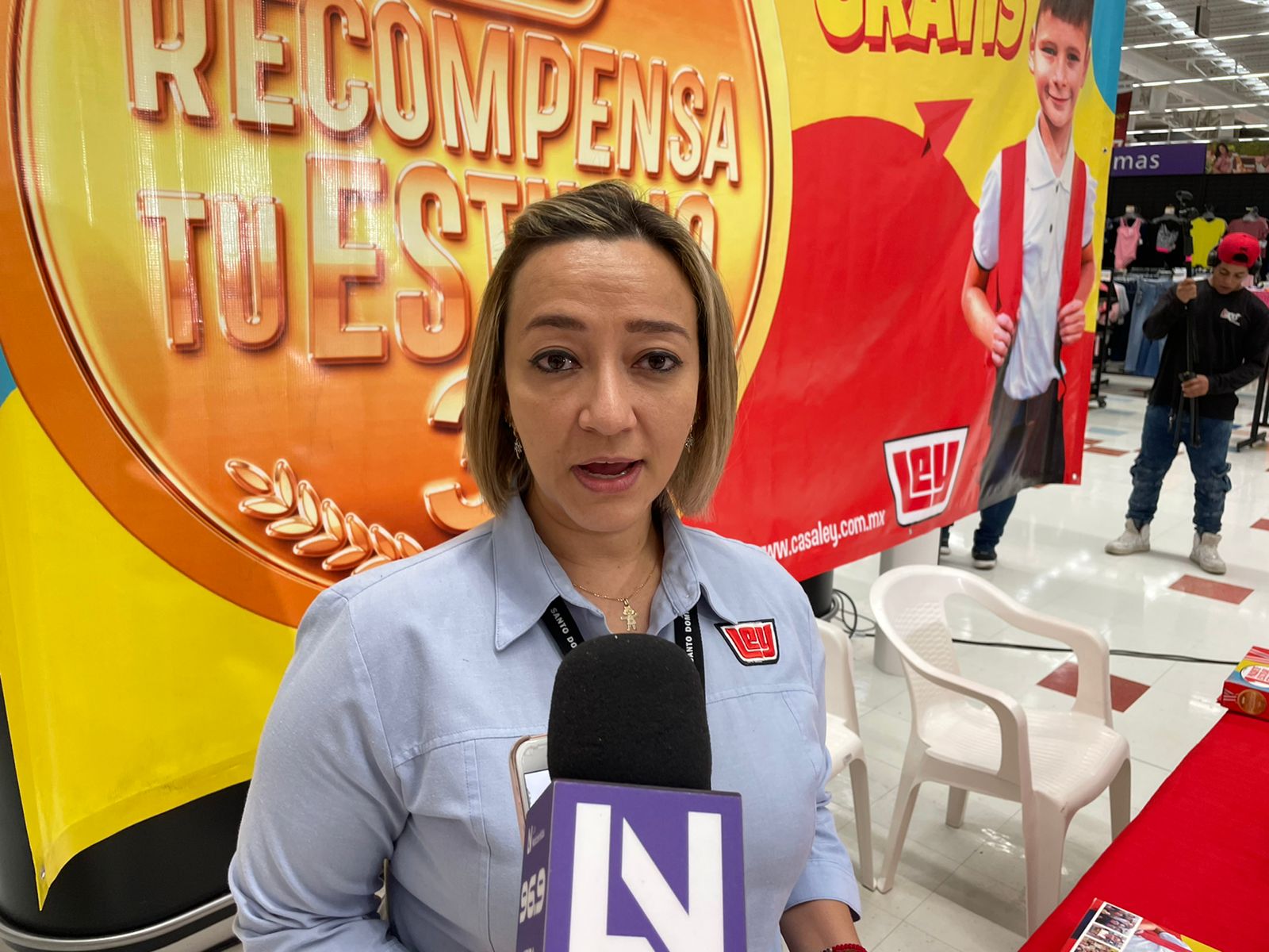 Ana Cecilia Riestra, Gerente de Publicidad y Relaciones Públicas Casa Ley