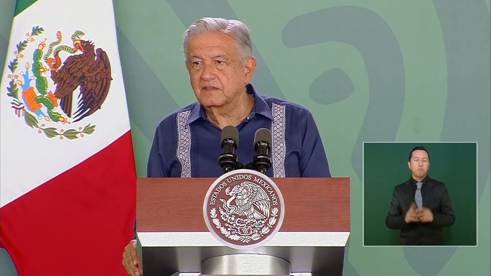 Andrés Manuel López Obrador. Captura de Pantalla