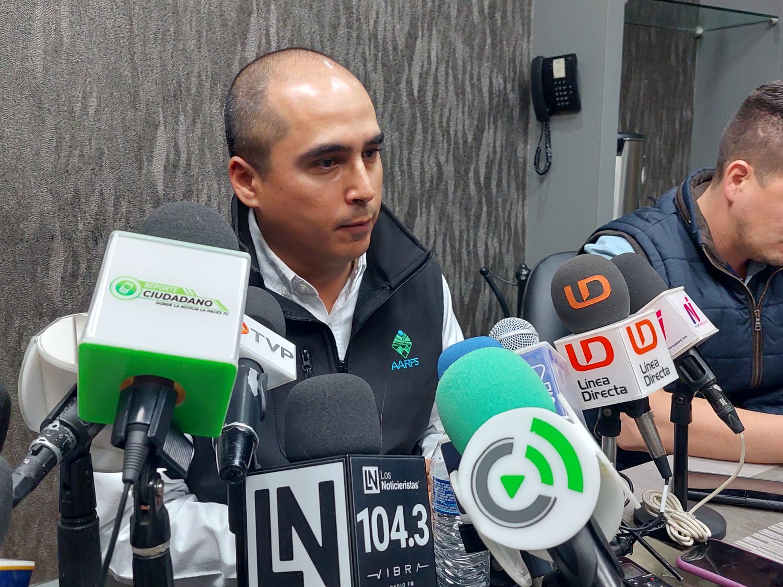 Apoya nuevo presidente de la AARFS la planta GPO, 'se requiere mejores precios en los fertilizantes', comentó Cesar Galaviz Lugo (Foto, Dalia Martínez)