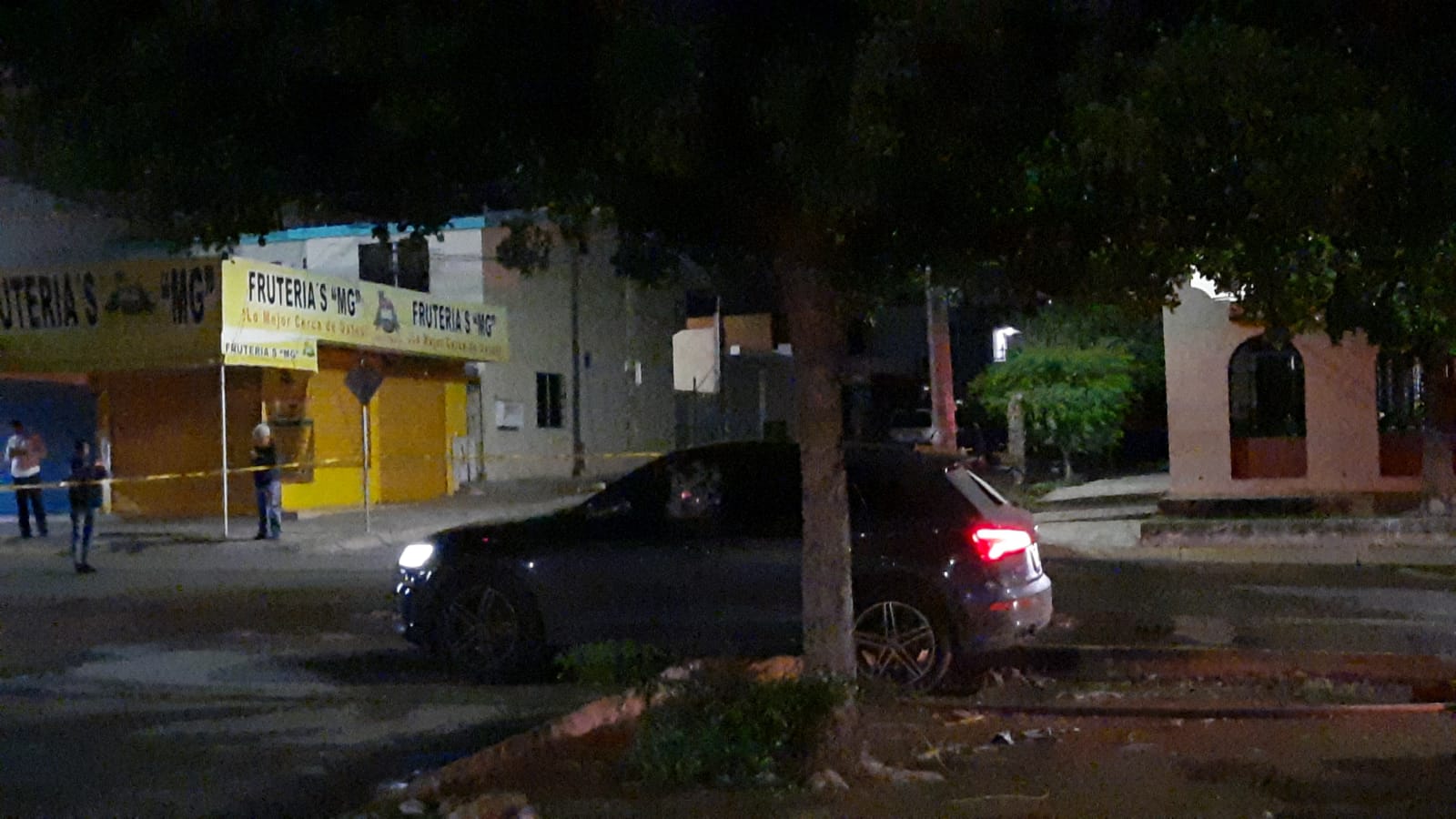 Asesinado en Villa Universidad, Culiacán. Foto: Cortesía