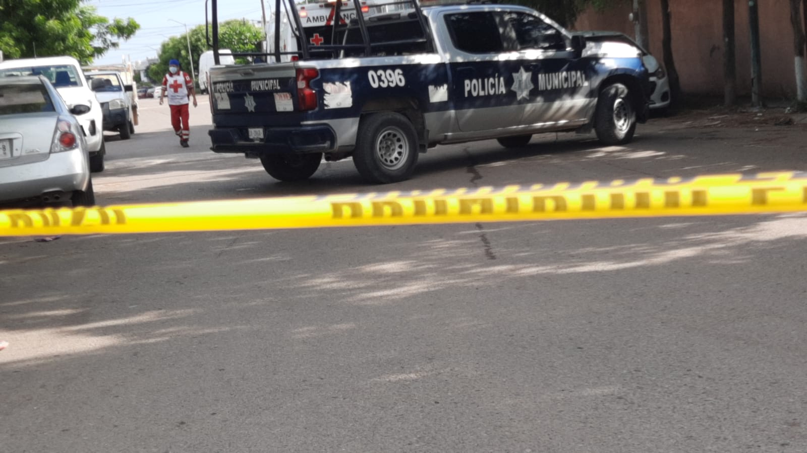 Asesinato en Villa Bonita, Culiacán. Foto: Miguel Urías