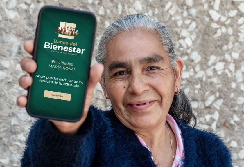 Banco del Bienestar lanza app. Foto: Cortesía