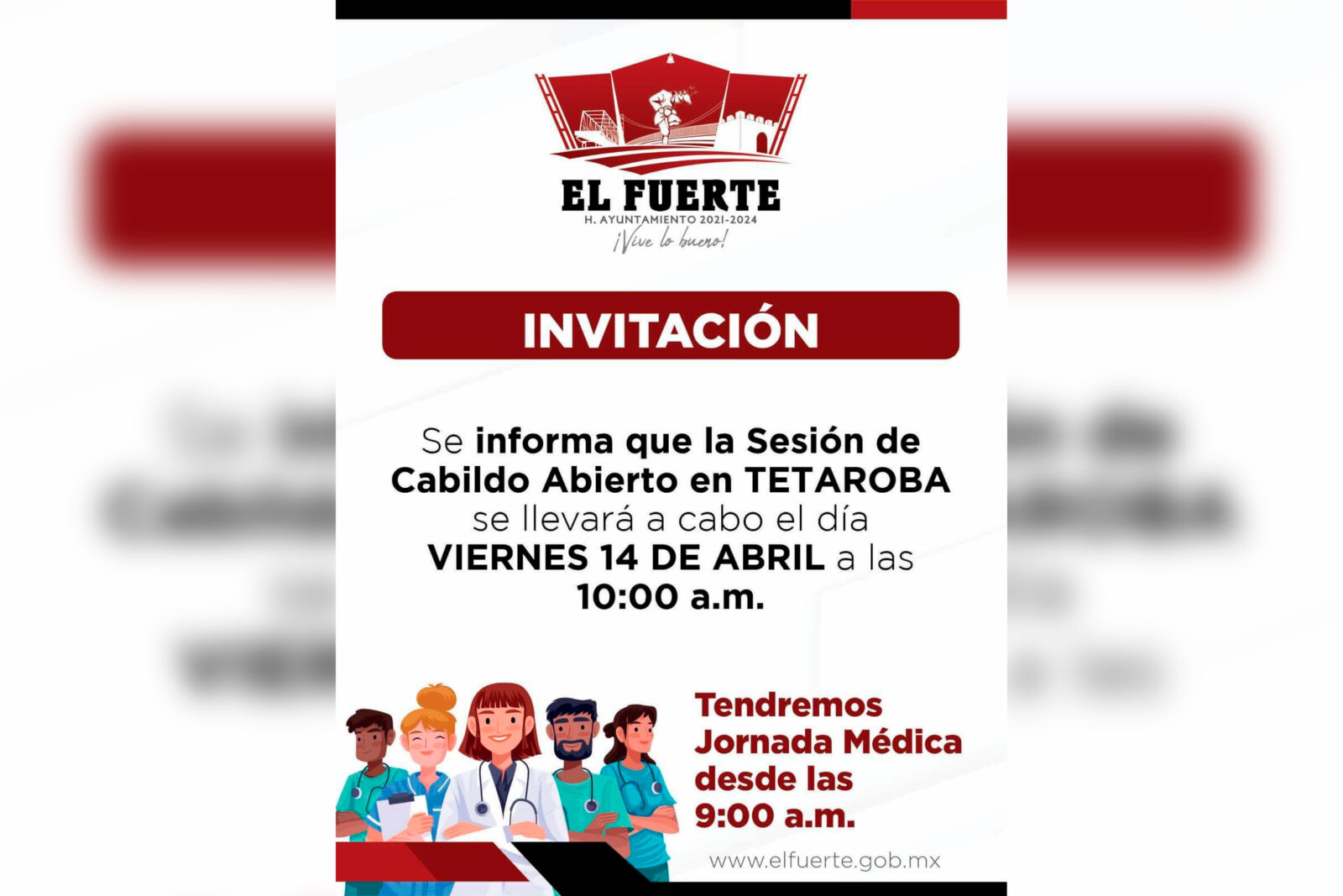 El Fuerte, Sinaloa, Tetaroba, Jornada Médica, Cabildo Abierto, alcalde, Gildardo Leyva Ortega,