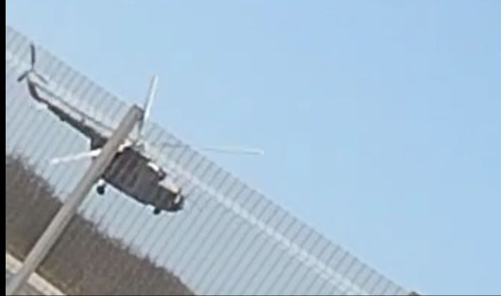 Cae helicóptero de la Marina en Mazatlán