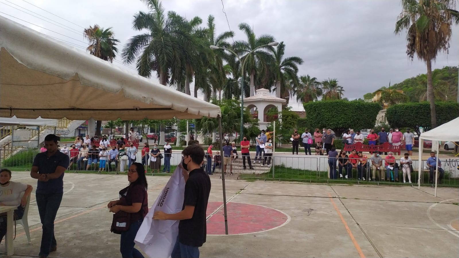 Casillas de elección para consejeros de Morena en Mazatlán. Foto: Cortesía