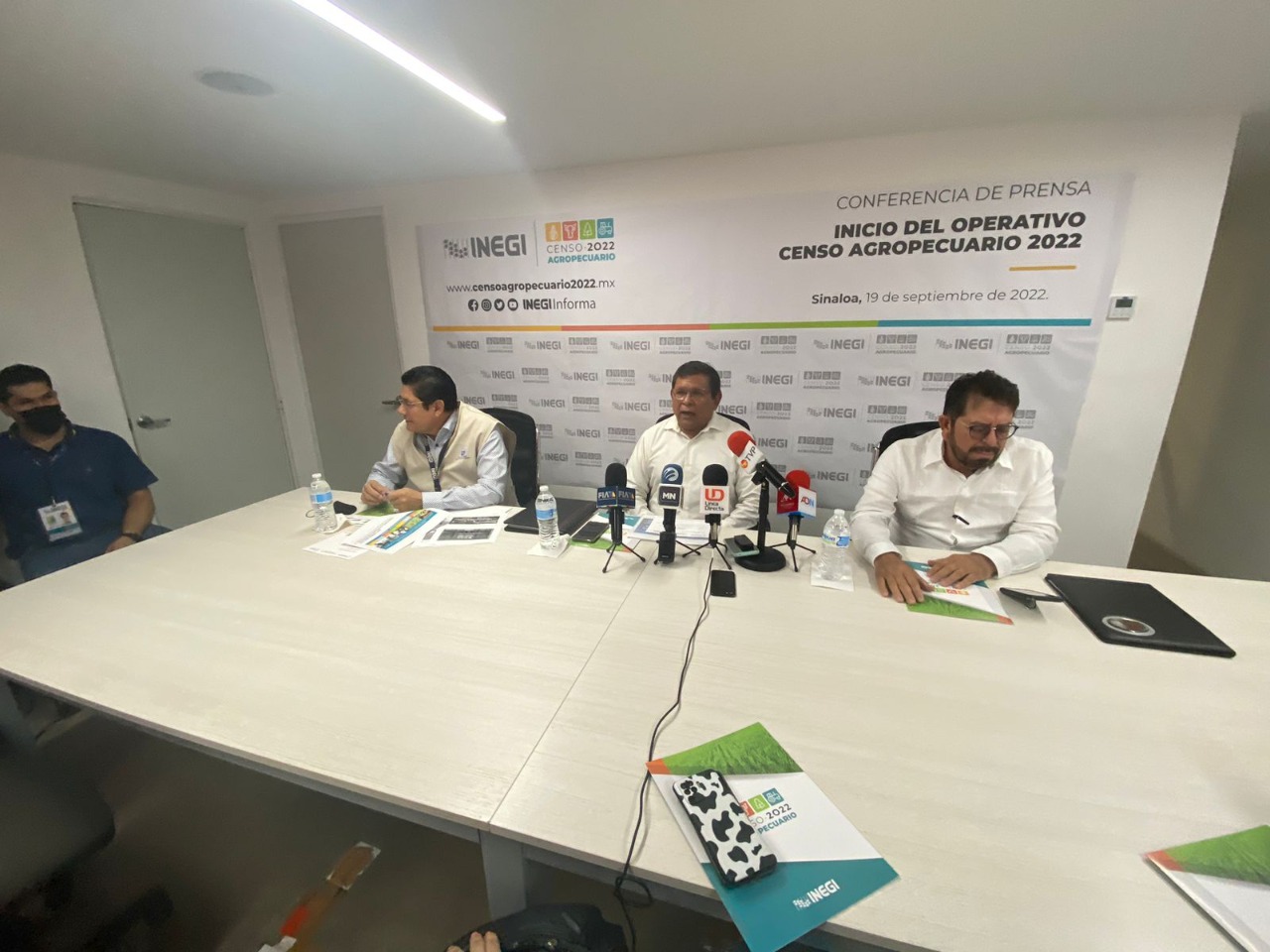 El INEGI y autoridades estatales dan inicio al Censo Agropecuario 2022