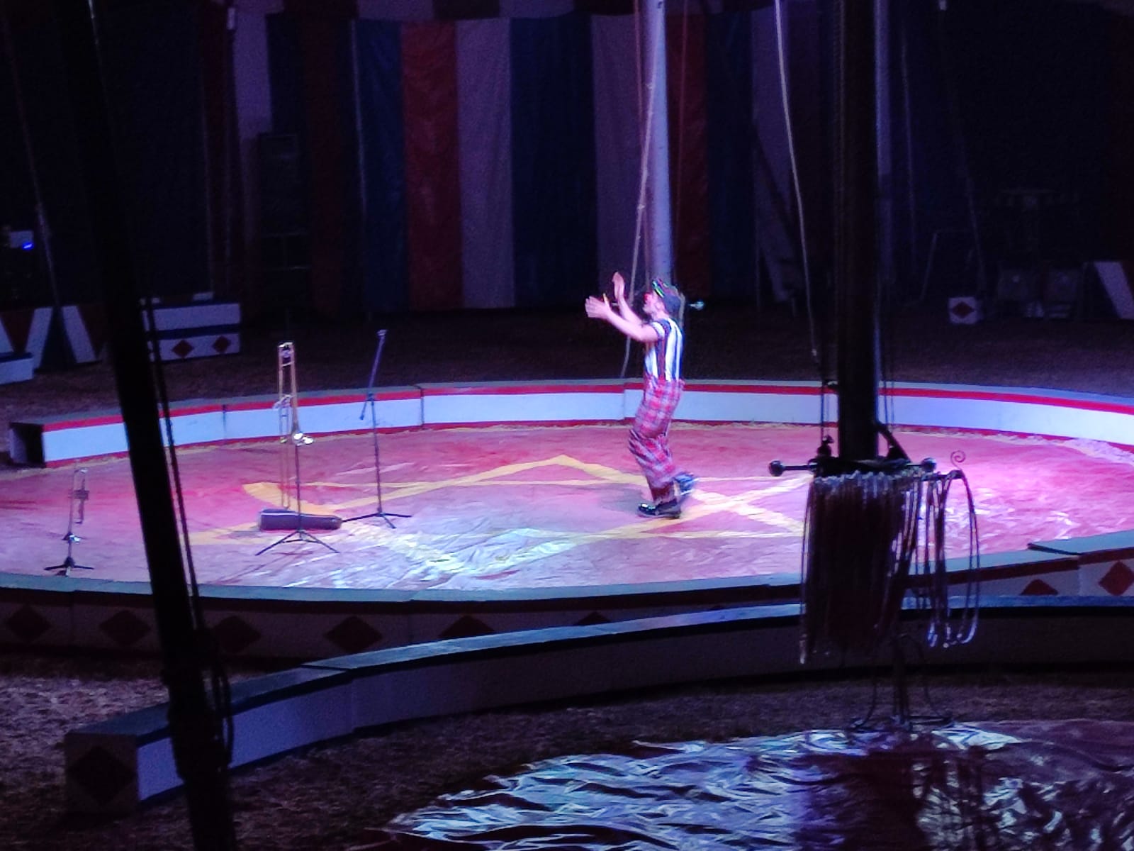 Circo Vázquez Hermanos en Mazatlán. Foto: Joel Jiménez