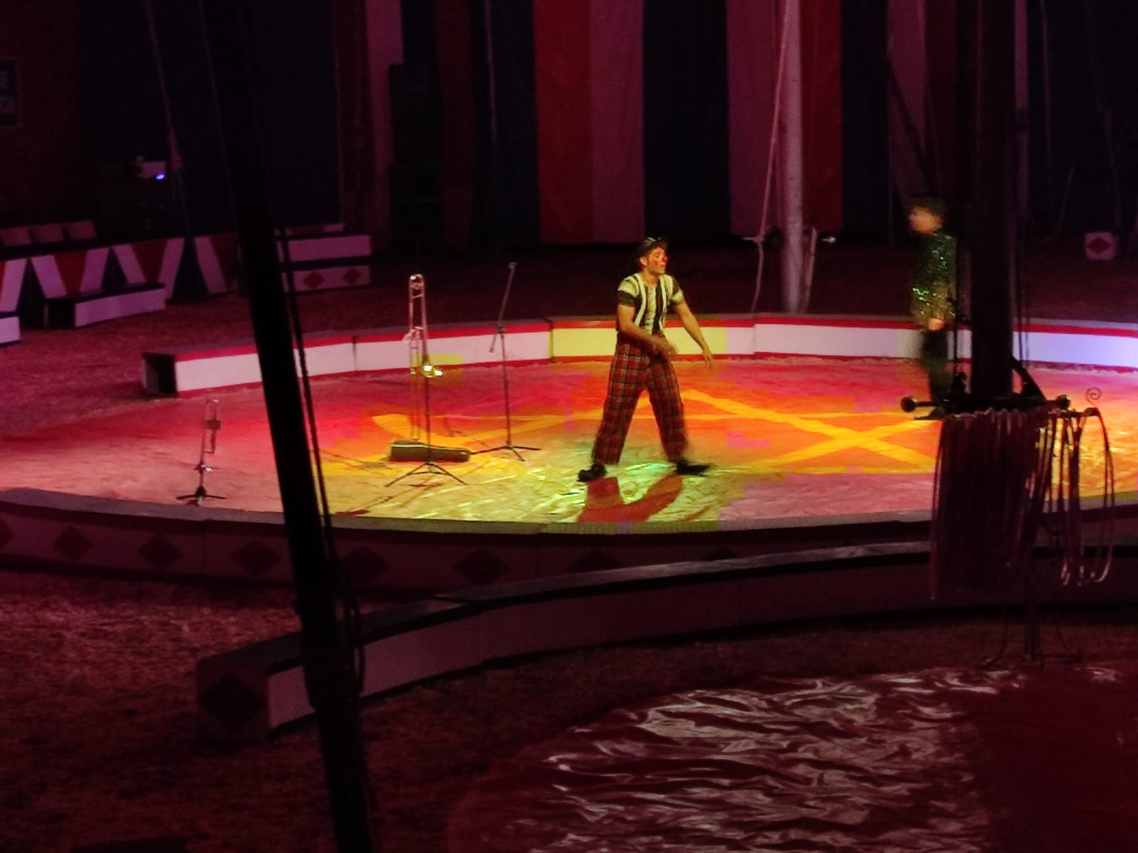 Circo Vázquez Hermanos en Mazatlán. Foto: Joel Jiménez
