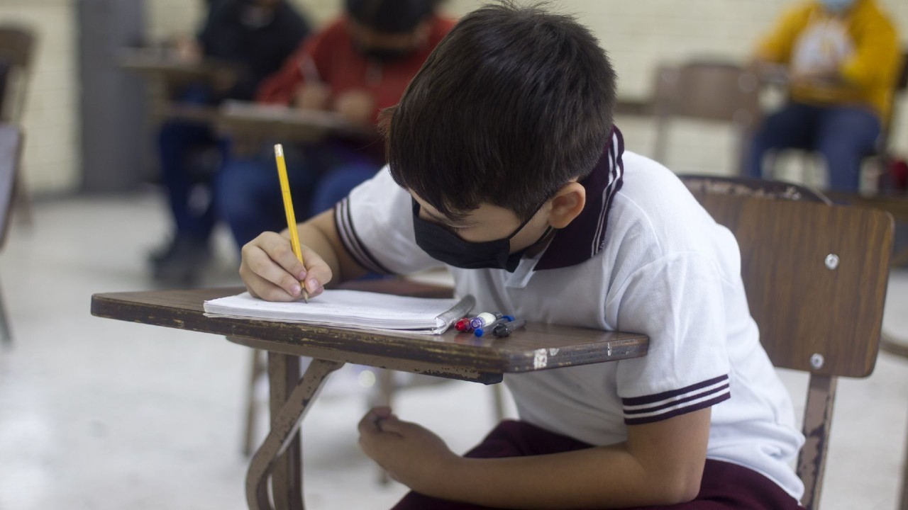Clases escolares. Foto de Ilustración