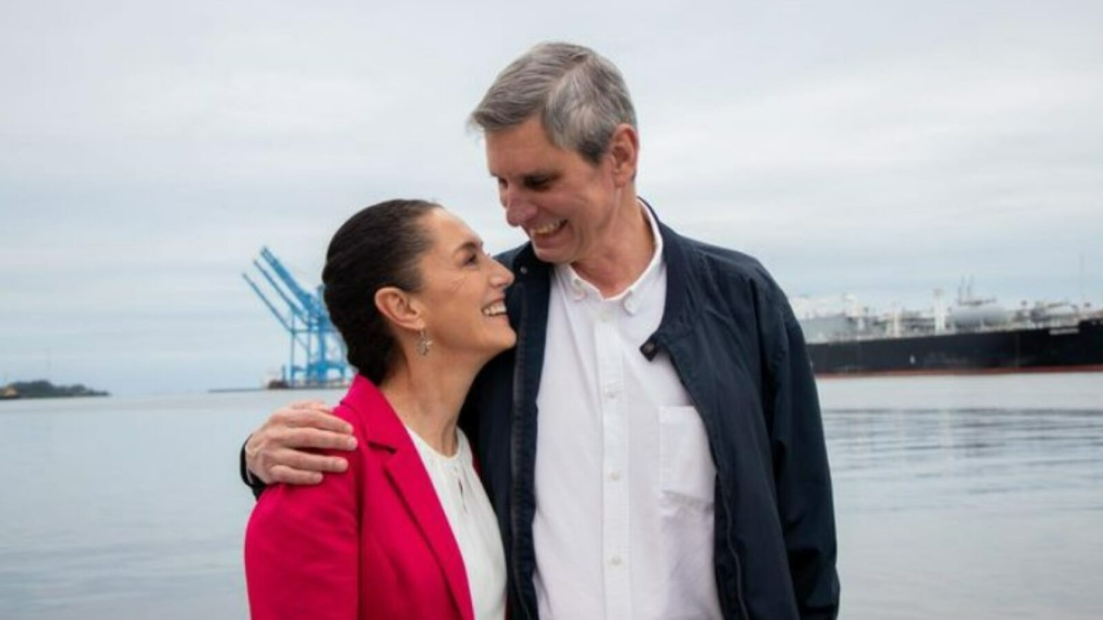 Claudia Sheinbaum y Jesús María Tarriba. Foto: Cortesía