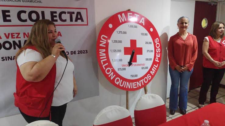 Silvia Aidé Corral López., presidenta del patronato de Cruz Roja en Salvador Alvarado