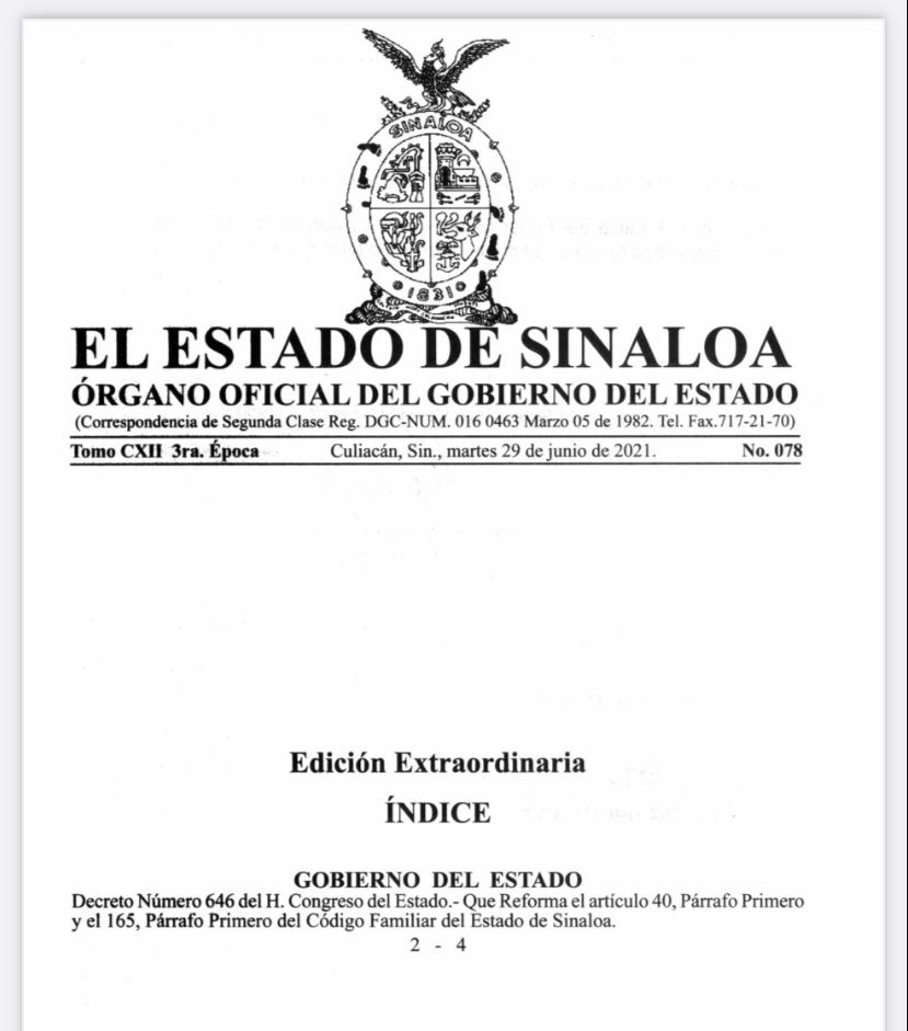 Decreto firmado
