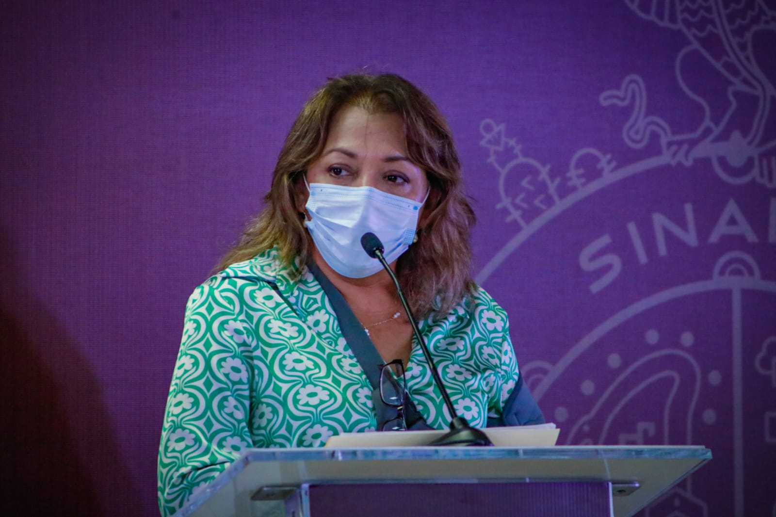 Directora del DIF Estatal, Alejandra Miranda. Foto: José Betanzos