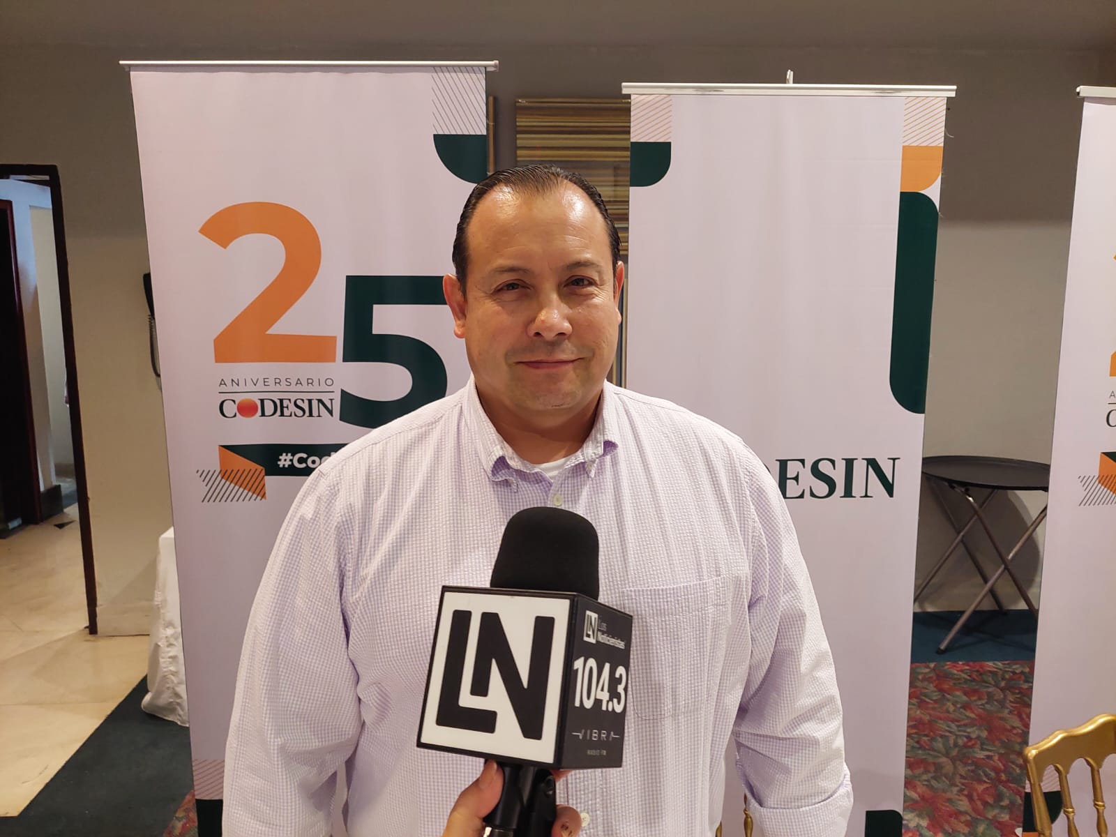 El director general de Codesin, Juan Ernesto Millán Pietsch (Dalia Martínez)