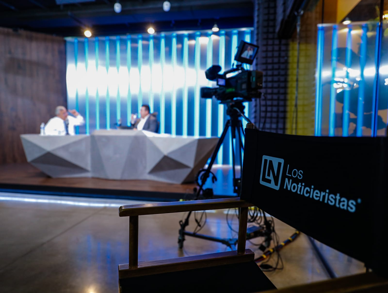 El gobernador de Sinaloa, Rubén Rocha Moya en entrevista con Luis Alberto Díaz en Los Noticieristas