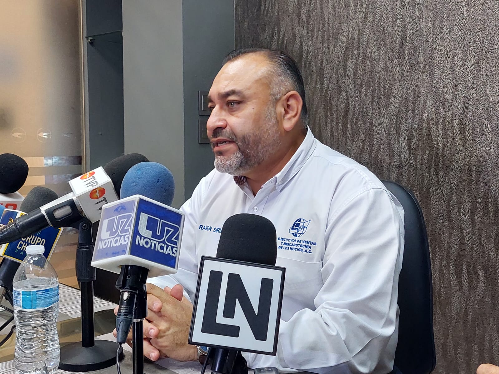 El presidente de ejecutivos de ventas y mercadotecnia de Los Mochis, Ramon Siria (Dalia Martínez)