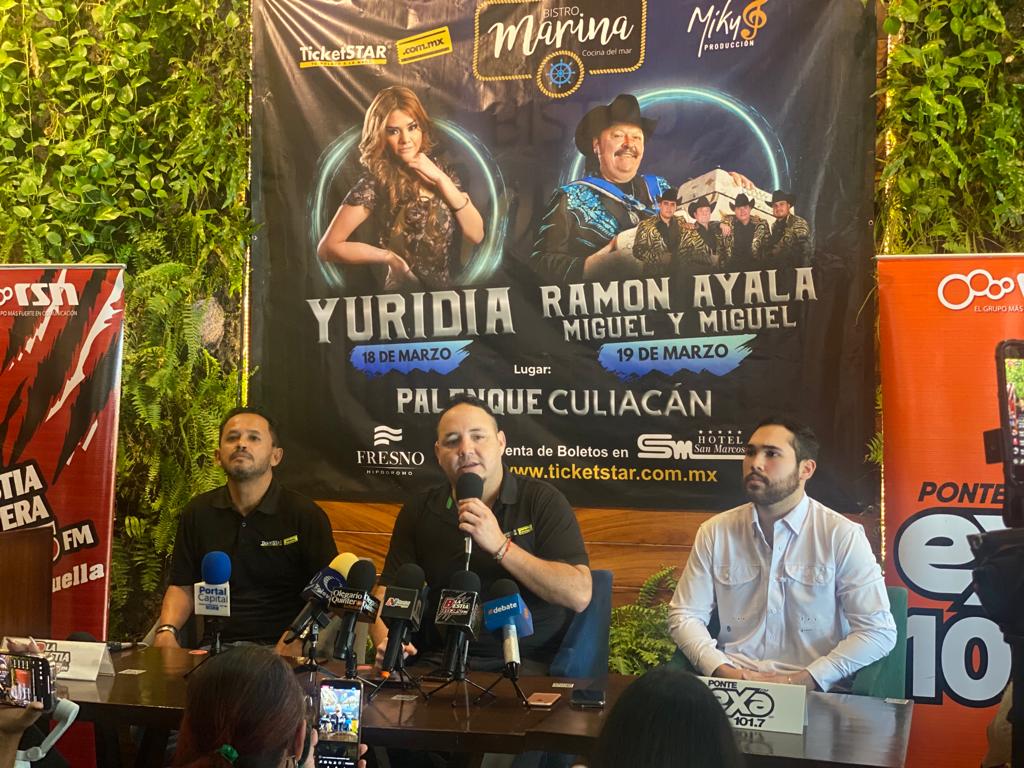En marzo reabrirá el Palenque de Culiacán con Yuridia y Ramón Ayala 1