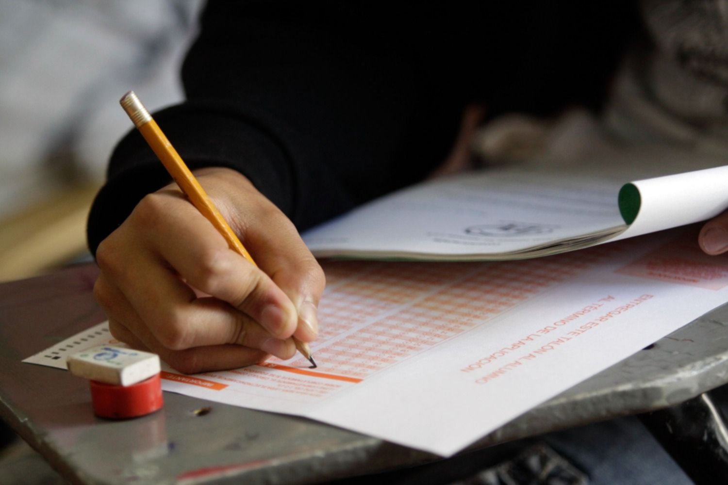 Examen escolar. Foto: Ilustrativa