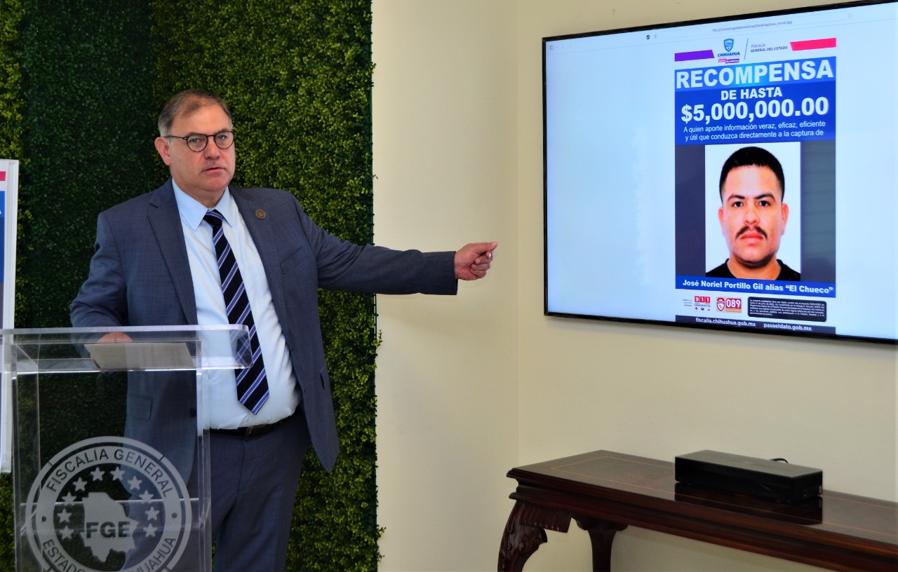 Fiscalía busca a José Noriel Portillo Gil alias 'El Chueco'. Foto: Cortesía