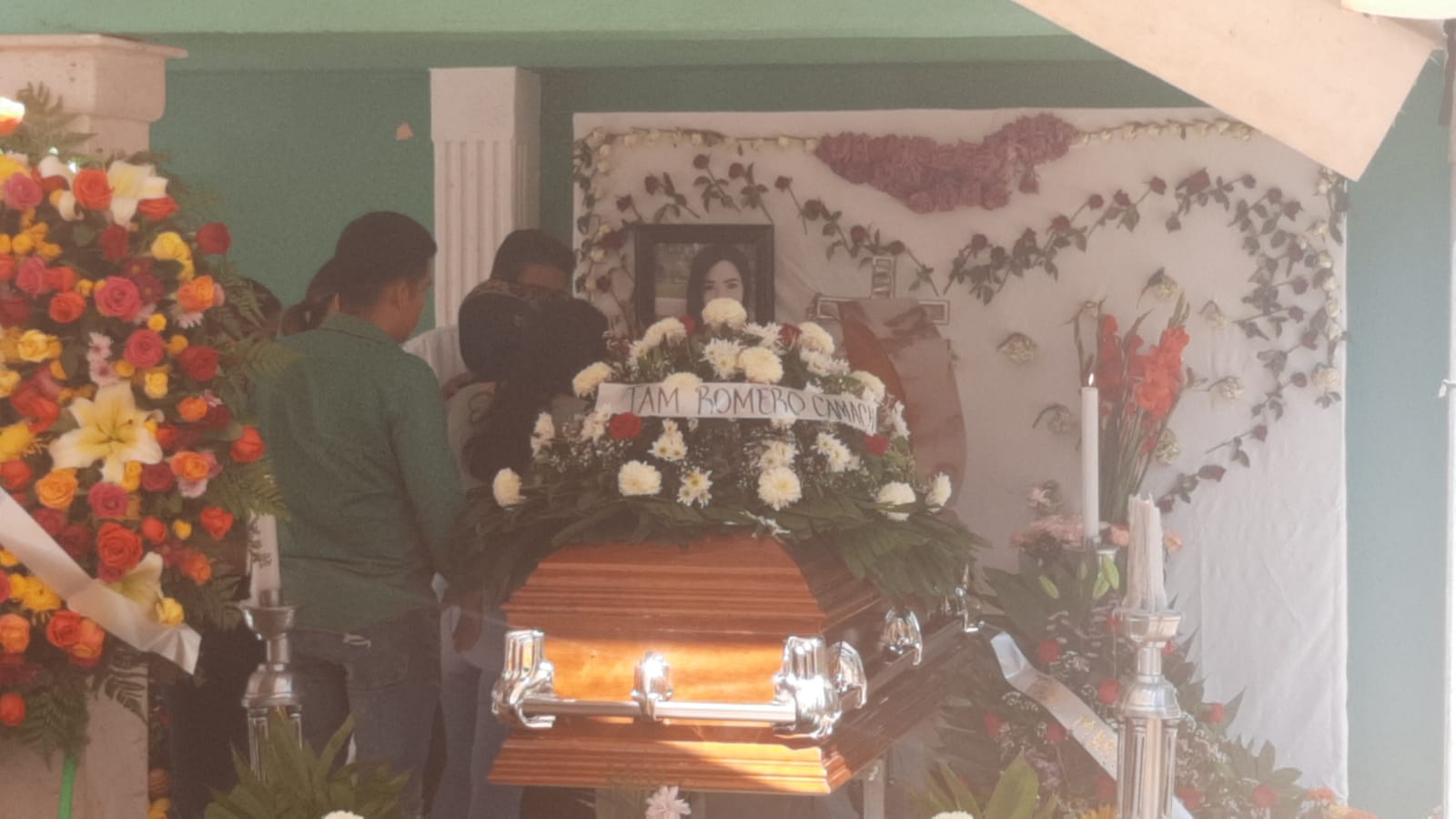 Funerales de Martha Angélica en Guasave. Foto: Mauricio Valenzuela