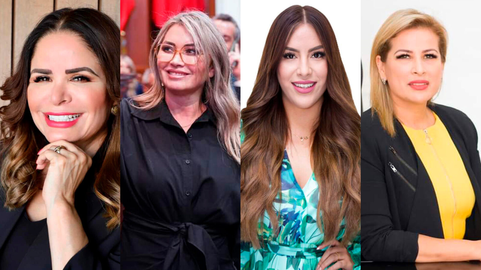 Gabriela Peña, Celia Jáuregui, Nayla Velarde y Mylai Quintero Foto Cortesía