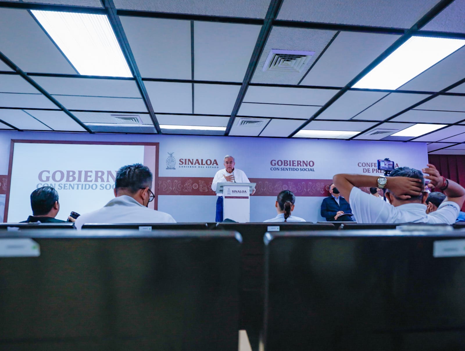 Gobernador Rubén Rocha Moya