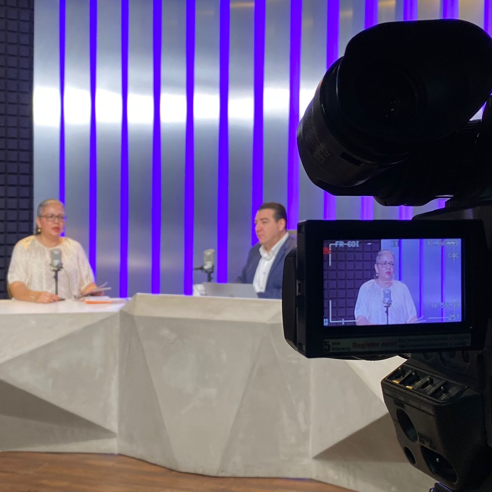 Graciela Domínguez Nava en entrevista con Luis Alberto Díaz