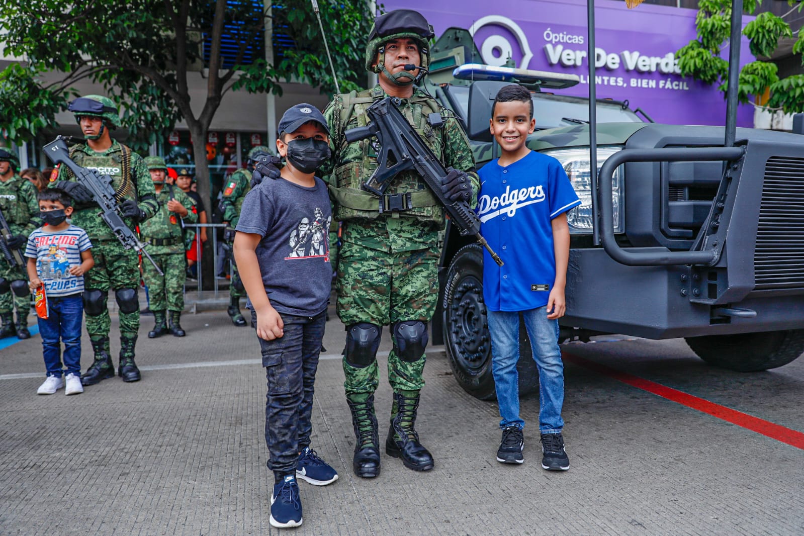 Gran desfile del Día de la Independencia en Culiacán. Foto: José Betanzos