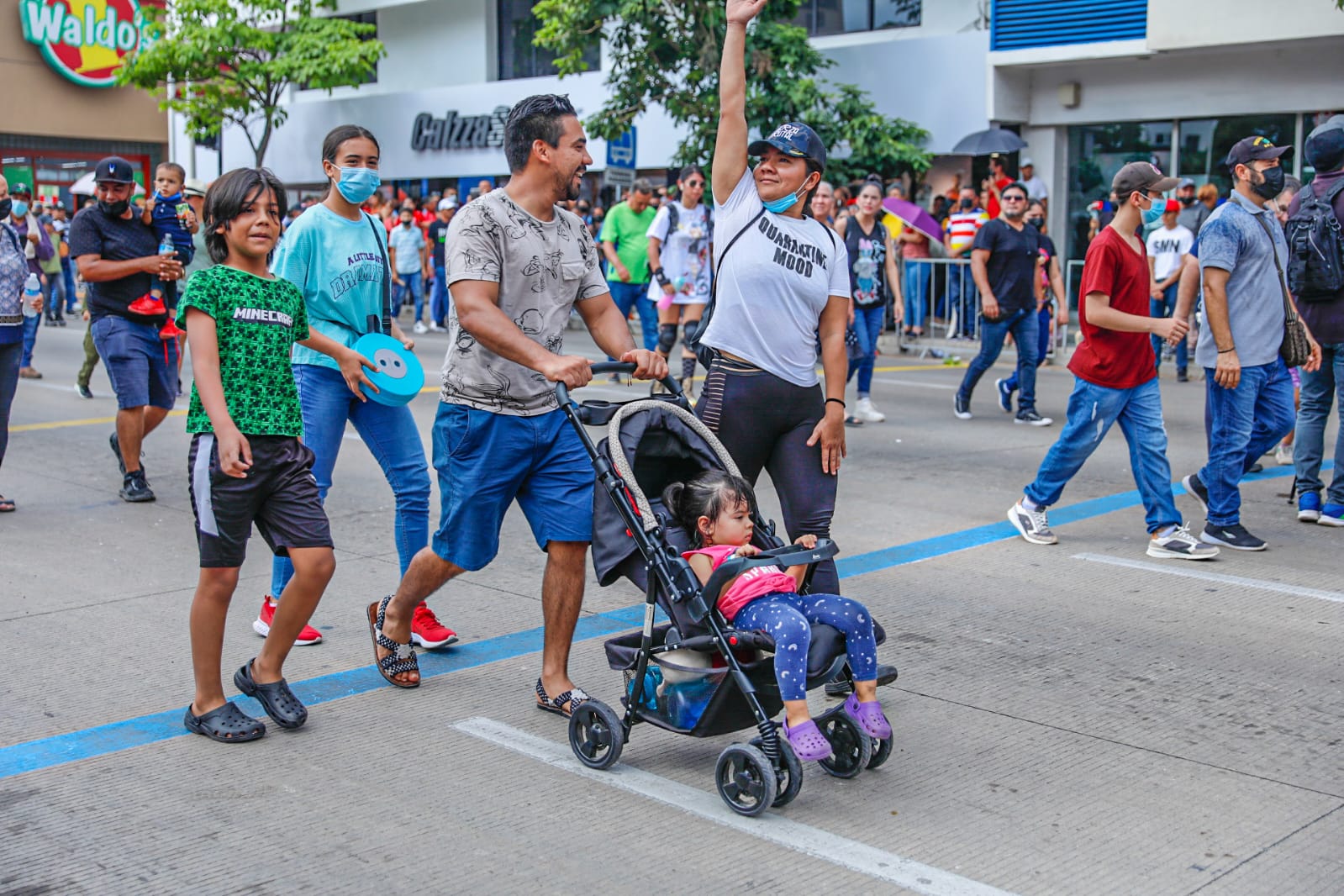 Gran desfile del Día de la Independencia en Culiacán. Foto: José Betanzos