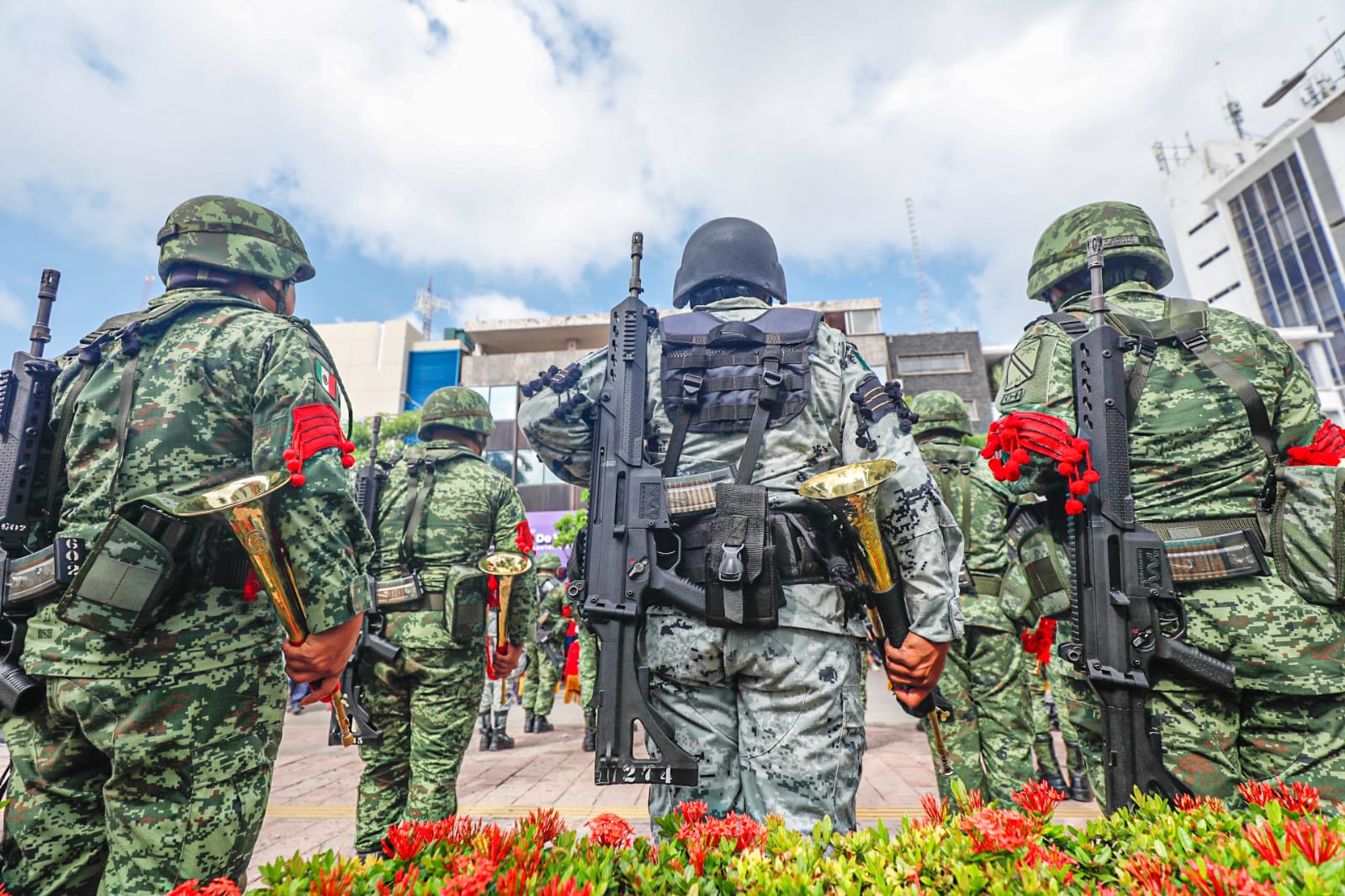 Gran desfile del Día de la Independencia en Culiacán. Foto: José Betanzos