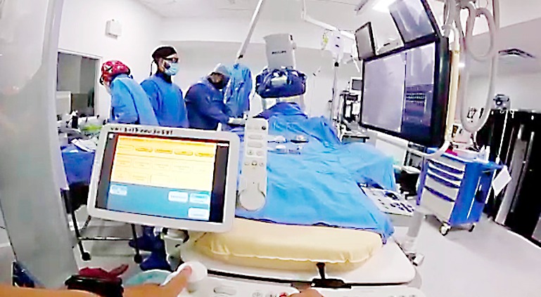 Sala hemodinámica del IMSS