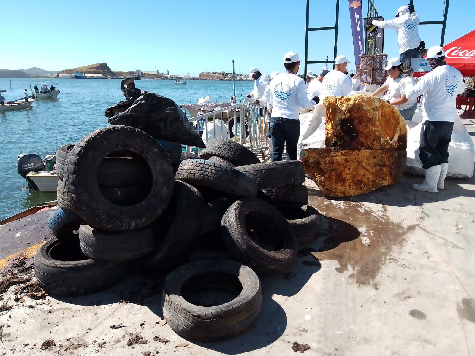 Inauguran el segundo torneo de pesca de plástico Bahía Limpia 2022