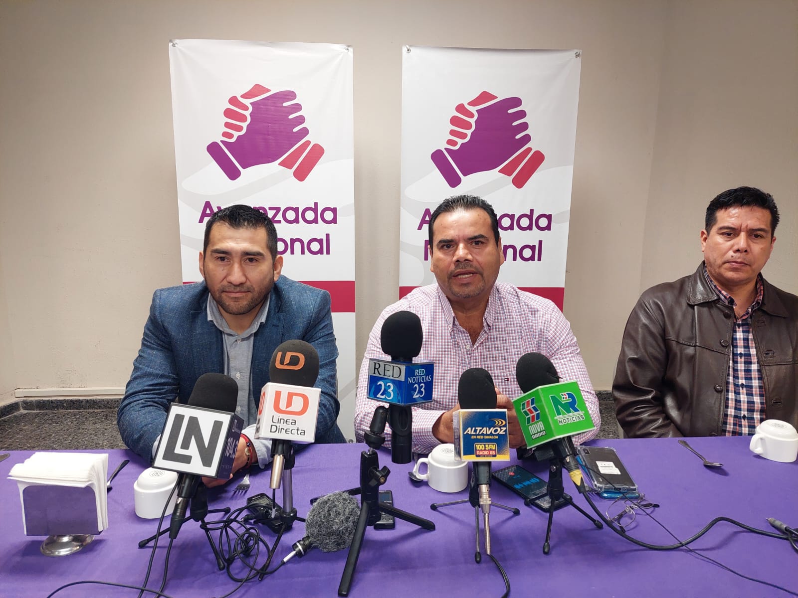 Integrantes de Avanzada Nacional. Foto: Dalia Martínez