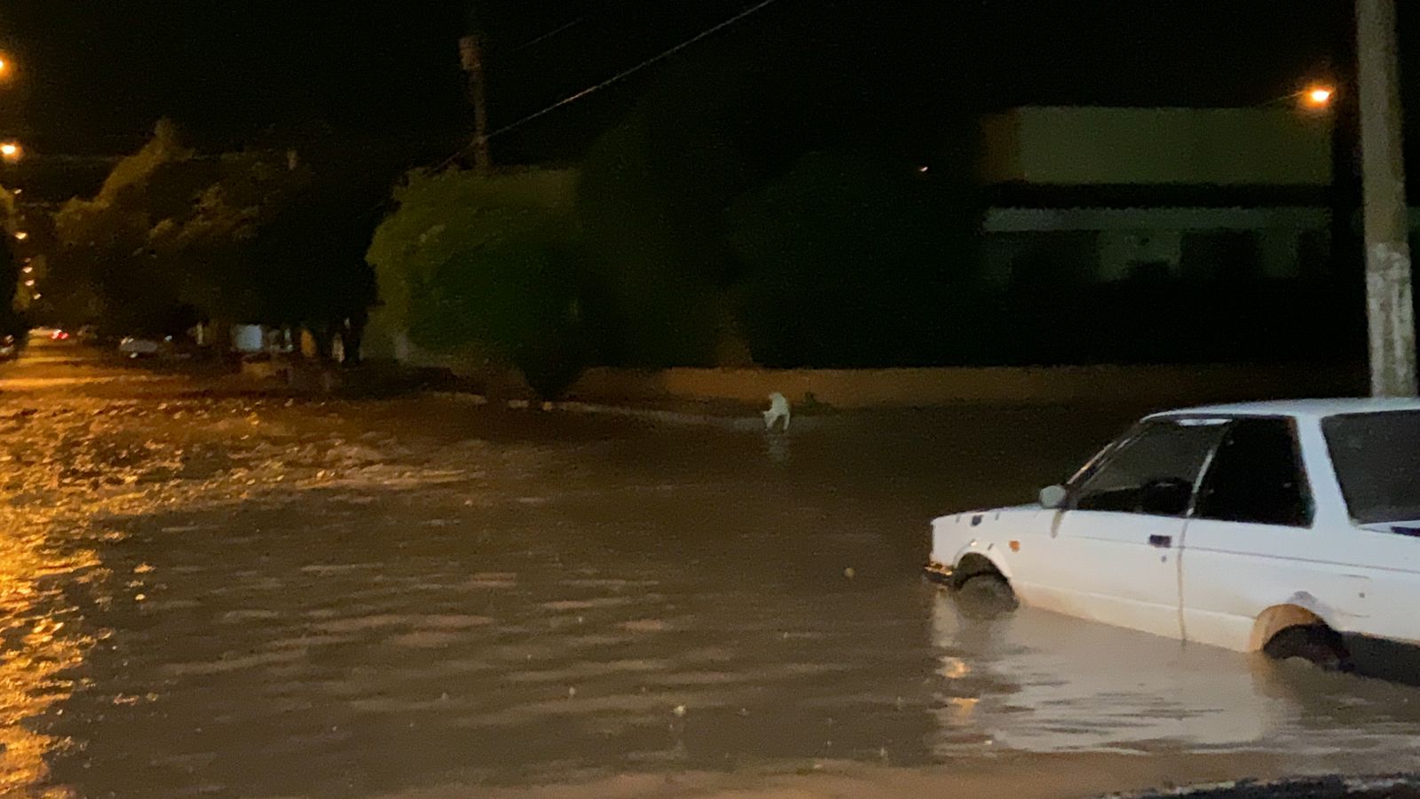 Inundaciones por lluvias en Salvador Alvarado. Foto: Lucy Luna