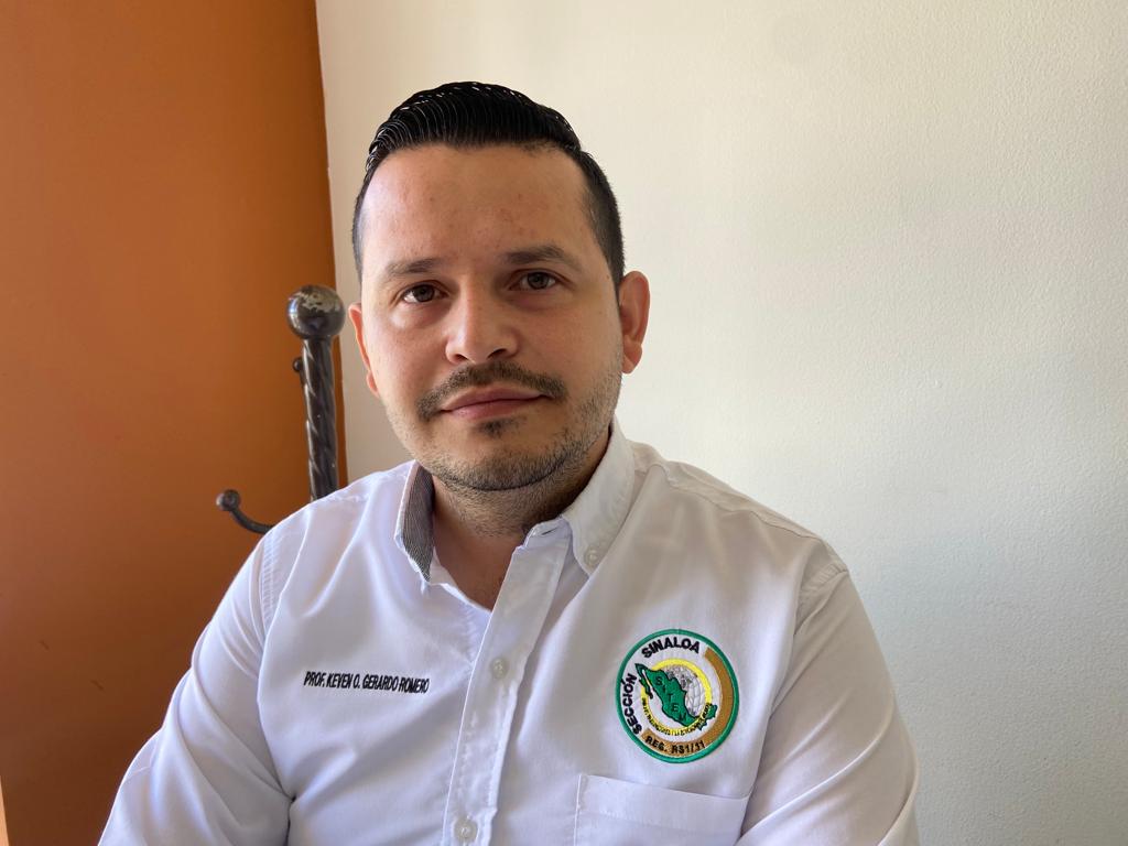 Keven Orlando Gerardo Romero, coordinador de Asuntos Laborales de Educación Media Superior de SITEM