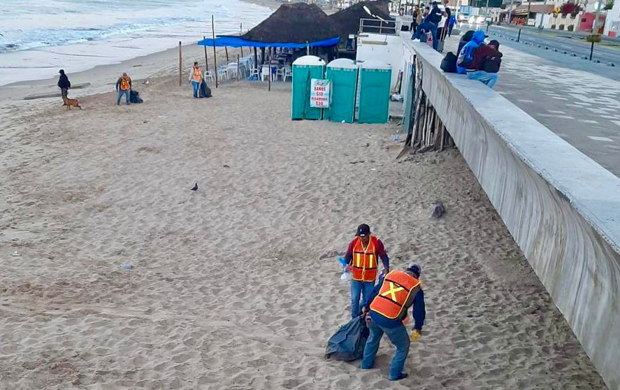 La otra Semana Santa; 200 personas limpian puntos turísticos de ...