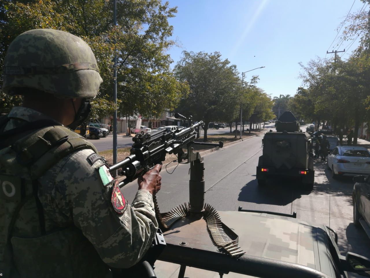 Llegan a Culiacán refuerzos de la Sedena y de Guardia Nacional