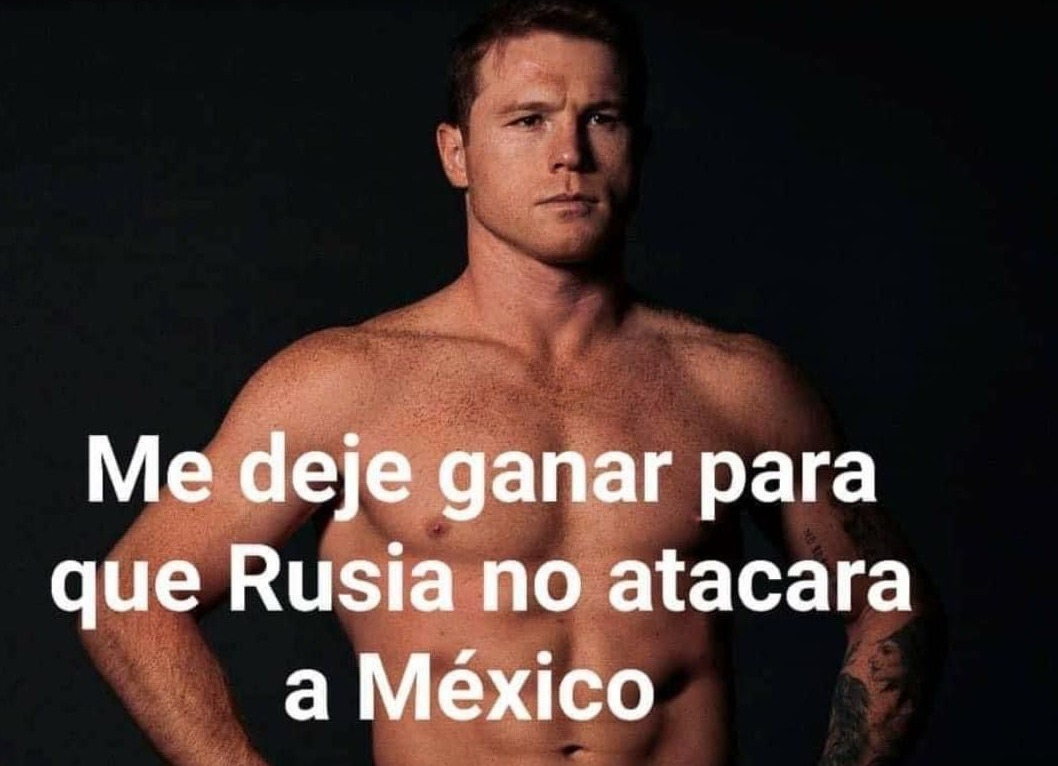 Los mejores memes que dejó la derrota de Canelo (cortesía)