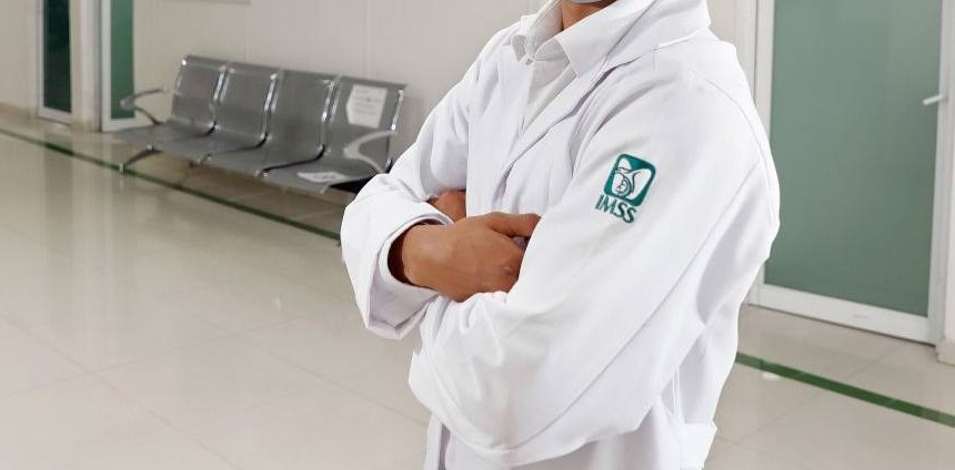 Médico del IMSS. Foto: Cortesía