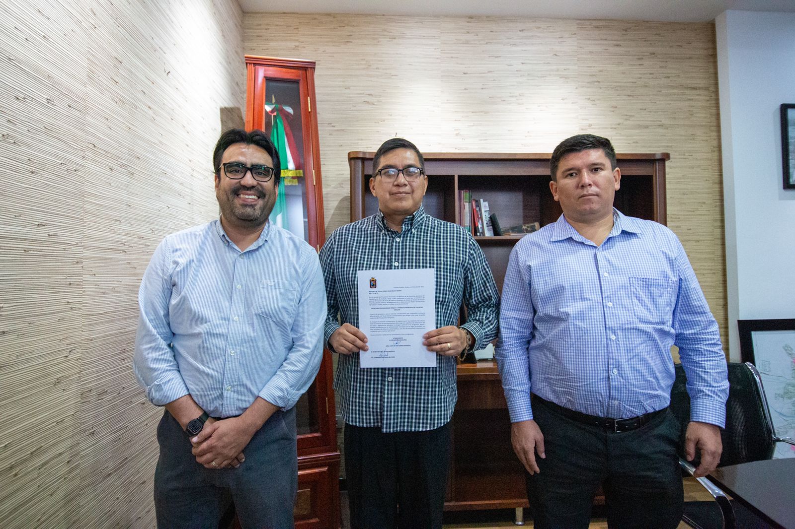 Mucha proximidad y sacar a Culiacán de las 50 ciudades más violentas, le encomienda del alcalde a nuevo titular de SSPyTM (cortesía)