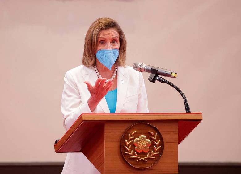 Nancy Pelosi en Taiwán. Foto: Cortesía