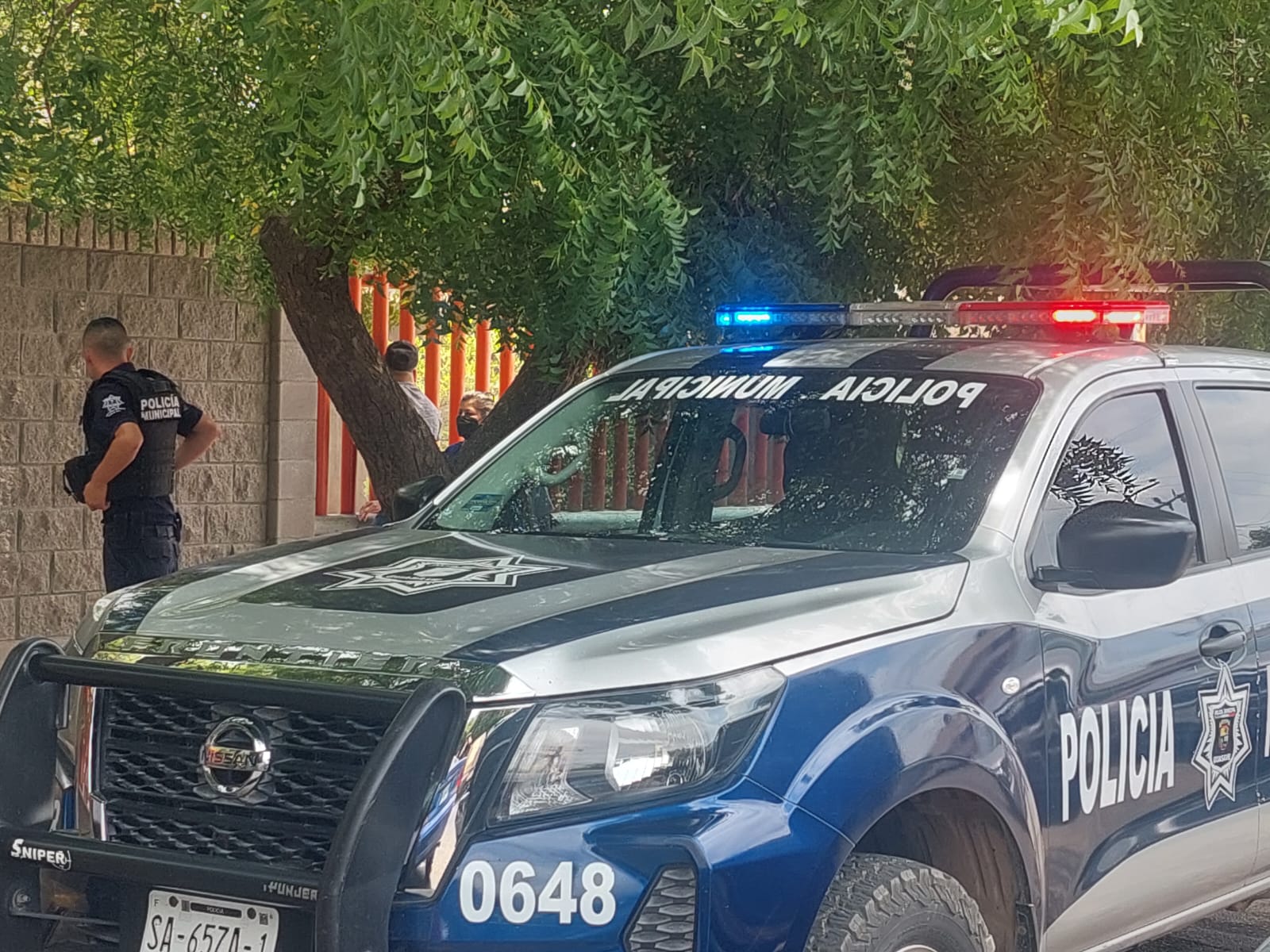 Patrulla de policia Mazatlán (Los Noticieristas)