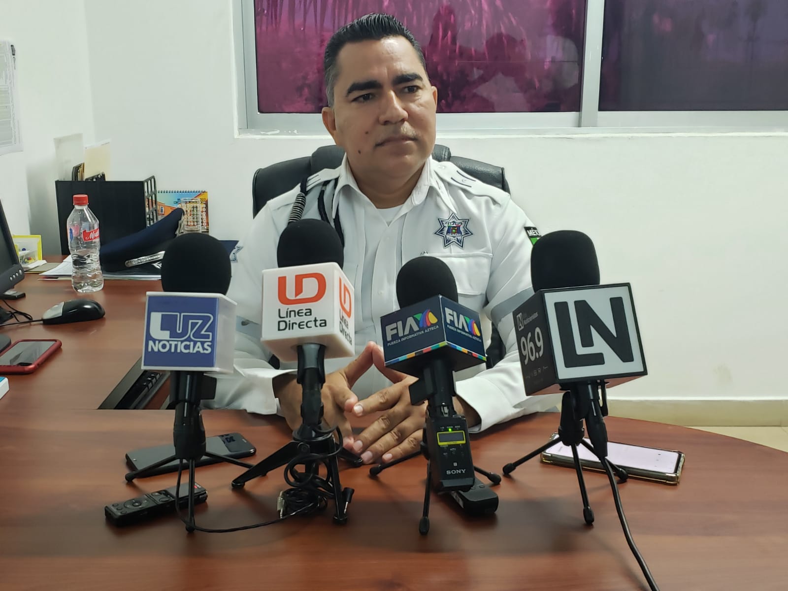 Director de la Unidad de Vialidad y Tránsito Municipal de Culiacán, José Luis Torres.