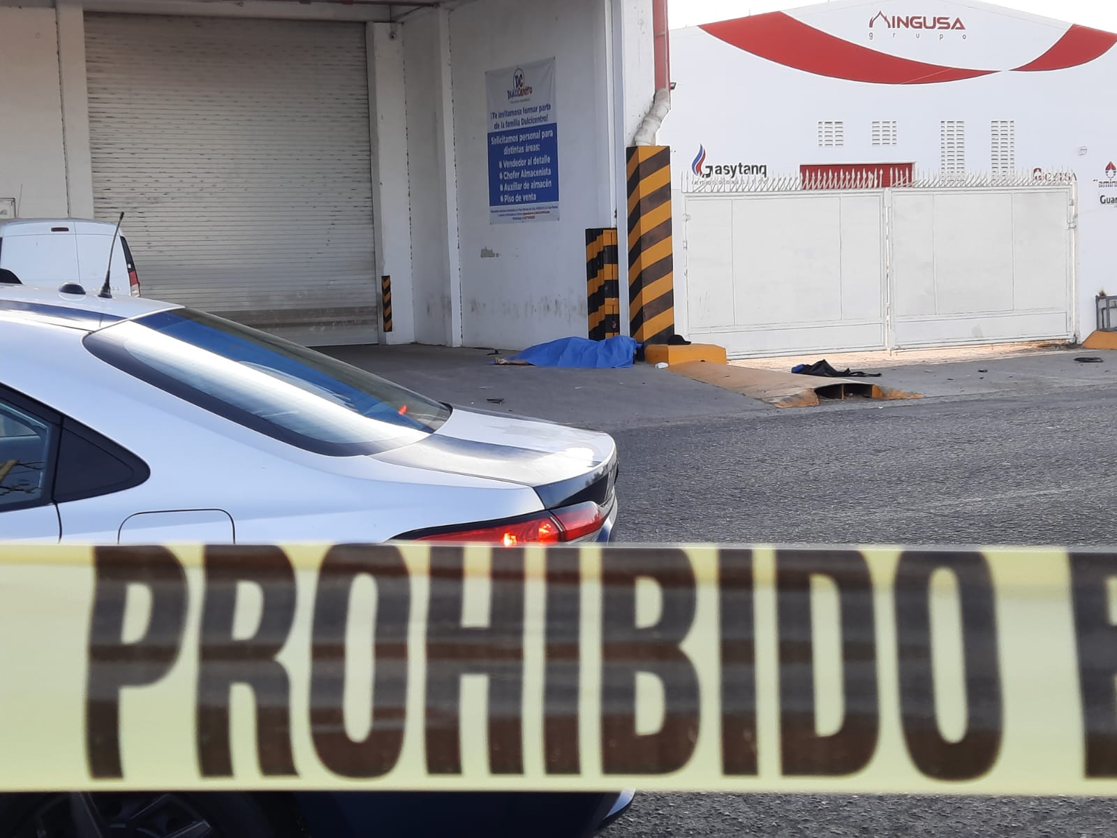 Peaton fue atropellado en Culiacán. Foto: Miguel Urías