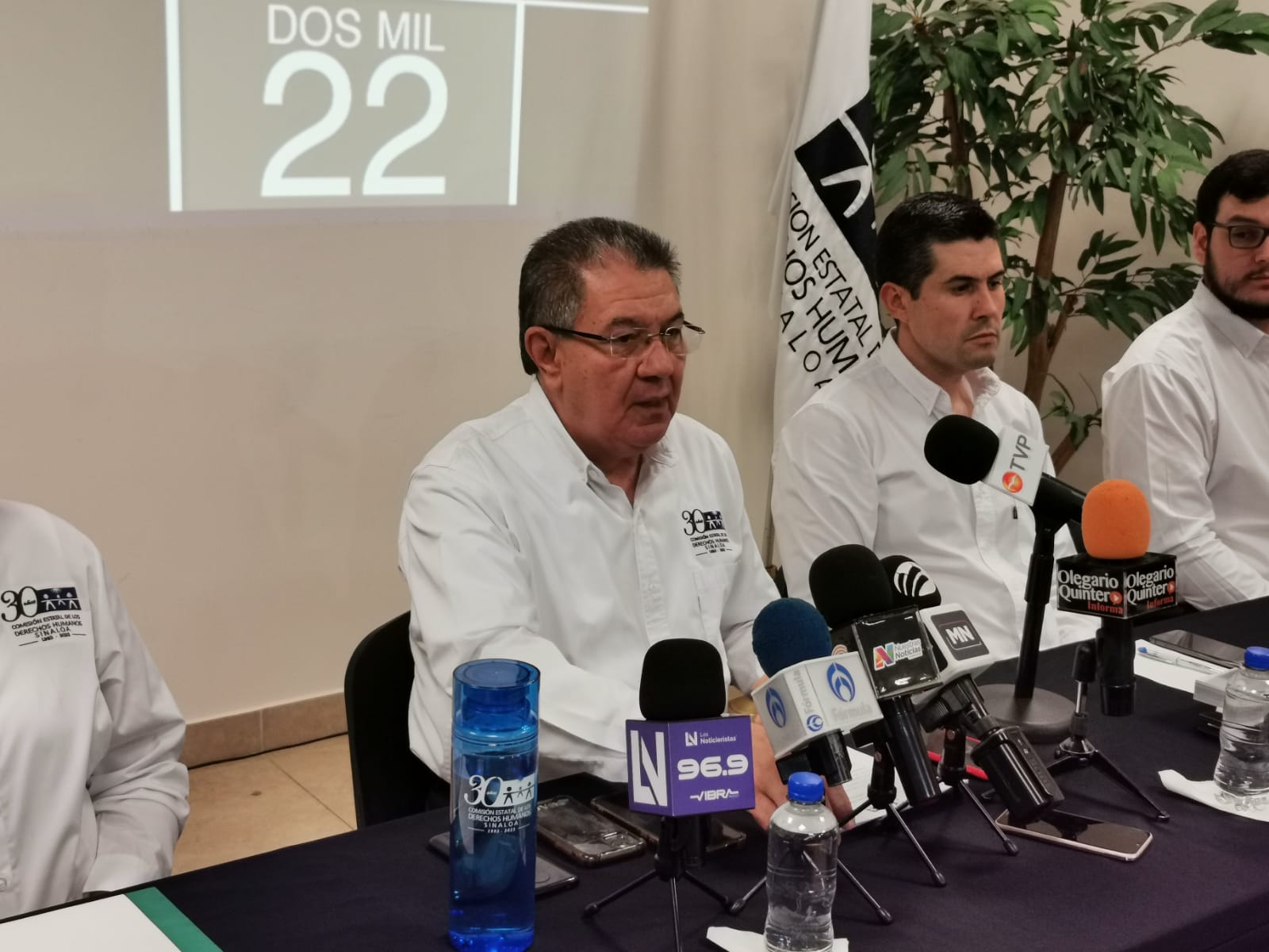 José Carlos Álvarez Ortega presentó el informe de actividades 2022 de la Comisión Estatal de los Derechos Humanos
